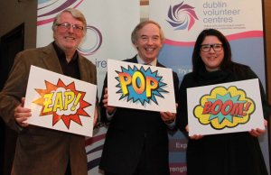 Paul Monks (Volunteer and Board Member, Clonadakin Citizens Information Centre) John Lonergan (Former Governor Mountjoy Prison) Kerry Anthony MBE & CEO Depaul